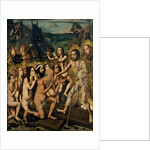 Descent of Christ into Limbo, ca 1475 by Bartolomé Bermejo