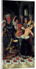 The Flagellation of Saint Engratia, ca 1475 by Bartolomé Bermejo