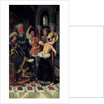 The Flagellation of Saint Engratia, ca 1475 by Bartolomé Bermejo