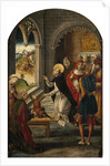 Saint Dominic Resurrects a Boy, 1493-1499 by Pedro Berruguete