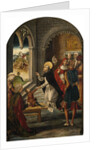 Saint Dominic Resurrects a Boy, 1493-1499 by Pedro Berruguete