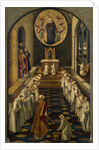 The Apparition of the Virgin to a Dominican Community, 1493-1499 by Pedro Berruguete