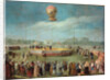 Ascent of a Balloon in the Presence of the Court of Charles IV, ca. 1783 by Antonio Carnicero