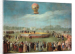 Ascent of a Balloon in the Presence of the Court of Charles IV, ca. 1783 by Antonio Carnicero