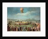 Ascent of a Balloon in the Presence of the Court of Charles IV, ca. 1783 by Antonio Carnicero