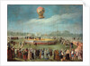 Ascent of a Balloon in the Presence of the Court of Charles IV, ca. 1783 by Antonio Carnicero