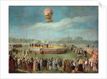Ascent of a Balloon in the Presence of the Court of Charles IV, ca. 1783 by Antonio Carnicero