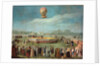 Ascent of a Balloon in the Presence of the Court of Charles IV, ca. 1783 by Antonio Carnicero