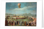 Ascent of a Balloon in the Presence of the Court of Charles IV, ca. 1783 by Antonio Carnicero