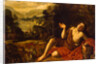 Saint John the Baptist in the Desert, 1630 by Francisco Collantes