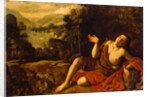 Saint John the Baptist in the Desert, 1630 by Francisco Collantes