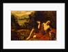 Saint John the Baptist in the Desert, 1630 by Francisco Collantes