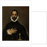Nobleman with his Hand on his Chest, c. 1580 by Dominico El Greco