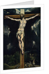 Christ on the Cross by Dominico El Greco