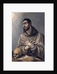 Saint Francis in ecstasy, c. 1580 by Dominico El Greco
