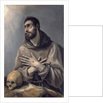 Saint Francis in ecstasy, c. 1580 by Dominico El Greco