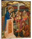 Saint Stephens Dispute with the Jews, ca 1350 by (Circle) Ferrer and Arnau Bassa