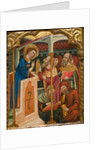 Saint Stephens Dispute with the Jews, ca 1350 by (Circle) Ferrer and Arnau Bassa