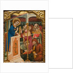 Saint Stephens Dispute with the Jews, ca 1350 by (Circle) Ferrer and Arnau Bassa