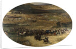 Queen Maria Christina Reviewing the Troops, 1866-1867 by Marià Fortuny