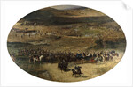 Queen Maria Christina Reviewing the Troops, 1866-1867 by Marià Fortuny