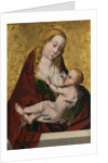 Tthe Virgin suckling the Child, c. 1490 by Maestro Bartolomé