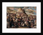 The Battle of Oran by Acisclo Antonio Palomino de Castro y Velasco
