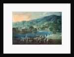 View of El Arenal in Bilbao, ca 1784 by Luis Paret y Alcázar