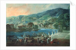 View of El Arenal in Bilbao, ca 1784 by Luis Paret y Alcázar