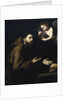 Francis of Assisi and the angel with the water bottle, 1636-1637 by José de Ribera