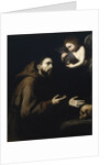 Francis of Assisi and the angel with the water bottle, 1636-1637 by José de Ribera