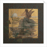 Composition with winged nymph at sunrise, 1887 by Alejandro de Riquer Inglada