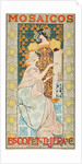 Mosaicos Escofet-Tejera (Advertising Poster), 1900 by Alejandro de Riquer Inglada