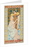 Mosaicos Escofet-Tejera (Advertising Poster), 1900 by Alejandro de Riquer Inglada