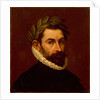 Portrait of the Poet Alonso de Ercilla y Zuniga, Between 1576 and 1578 by Dominico El Greco