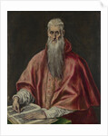 Saint Jerome as Cardinal, 1590?1600 by Dominico El Greco