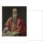 Saint Jerome as Cardinal, 1590?1600 by Dominico El Greco