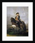 Equestrian Portrait of Charles IV of Spain by Francisco Goya