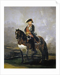 Equestrian Portrait of Charles IV of Spain by Francisco Goya
