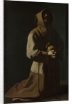 Saint Francis in Meditation, 1635-1640 by Francisco de Zurbarán