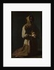 Saint Francis in Meditation, 1635-1640 by Francisco de Zurbarán