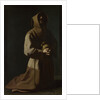 Saint Francis in Meditation, 1635-1640 by Francisco de Zurbarán