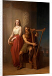 Idun and Bragi, 1846 by Nils Jakob Blommér