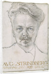 August Strindberg, 1899 by Carl Larsson