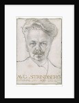 August Strindberg, 1899 by Carl Larsson