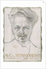 August Strindberg, 1899 by Carl Larsson