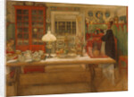 Getting Ready for a Game, 1901 by Carl Larsson