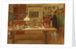 Getting Ready for a Game, 1901 by Carl Larsson