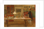 Getting Ready for a Game, 1901 by Carl Larsson