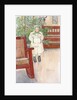 Girl and rocking chair by Carl Larsson